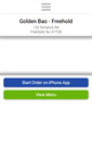 Mobile Screenshot of goldenbaofreehold.com
